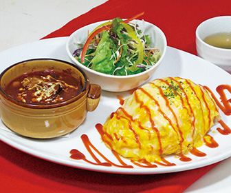 オム＆シチューランチ