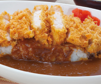 カツカレーランチ