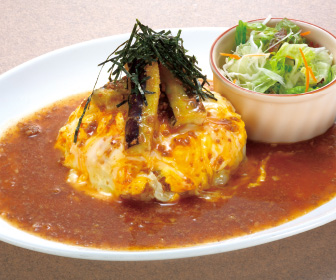 マーボナス風オム