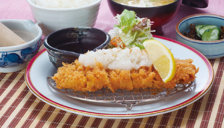 おろしとんかつ定食