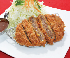 黒毛和牛メンチカツ定食